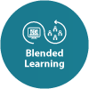Blended Learning Icon green